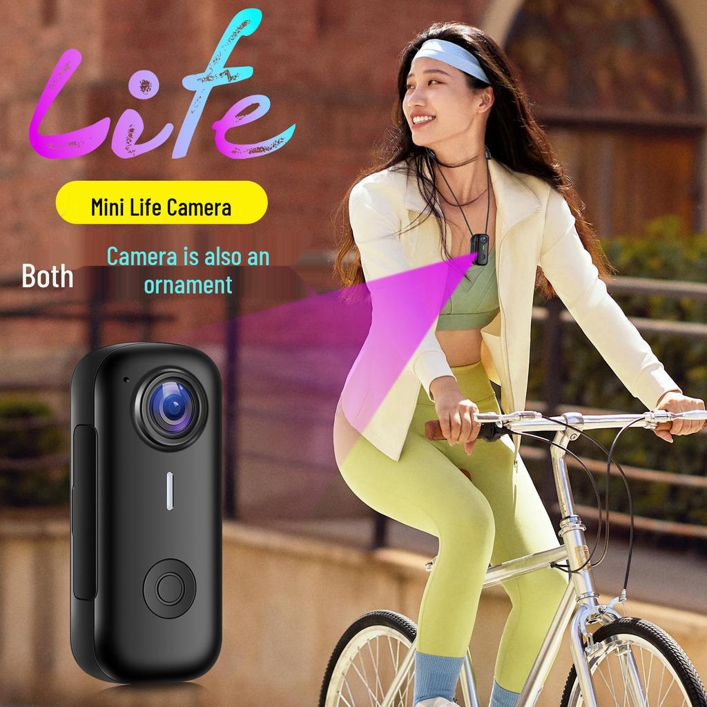 Thumb Camera D100: Compact Campus & Sports Magnetic Mini Recorder