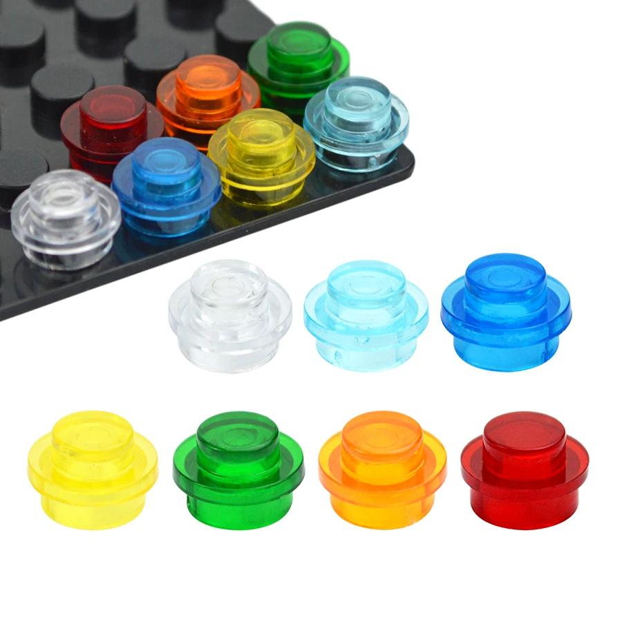 250 шт. Детали для сборки MOC 4073 6141 15570 Пластина Круглая 1x1 Точка DIY Строительные Блоки 1*1 Фигурки Кирпичи-Лампочки Игрушка для Детей