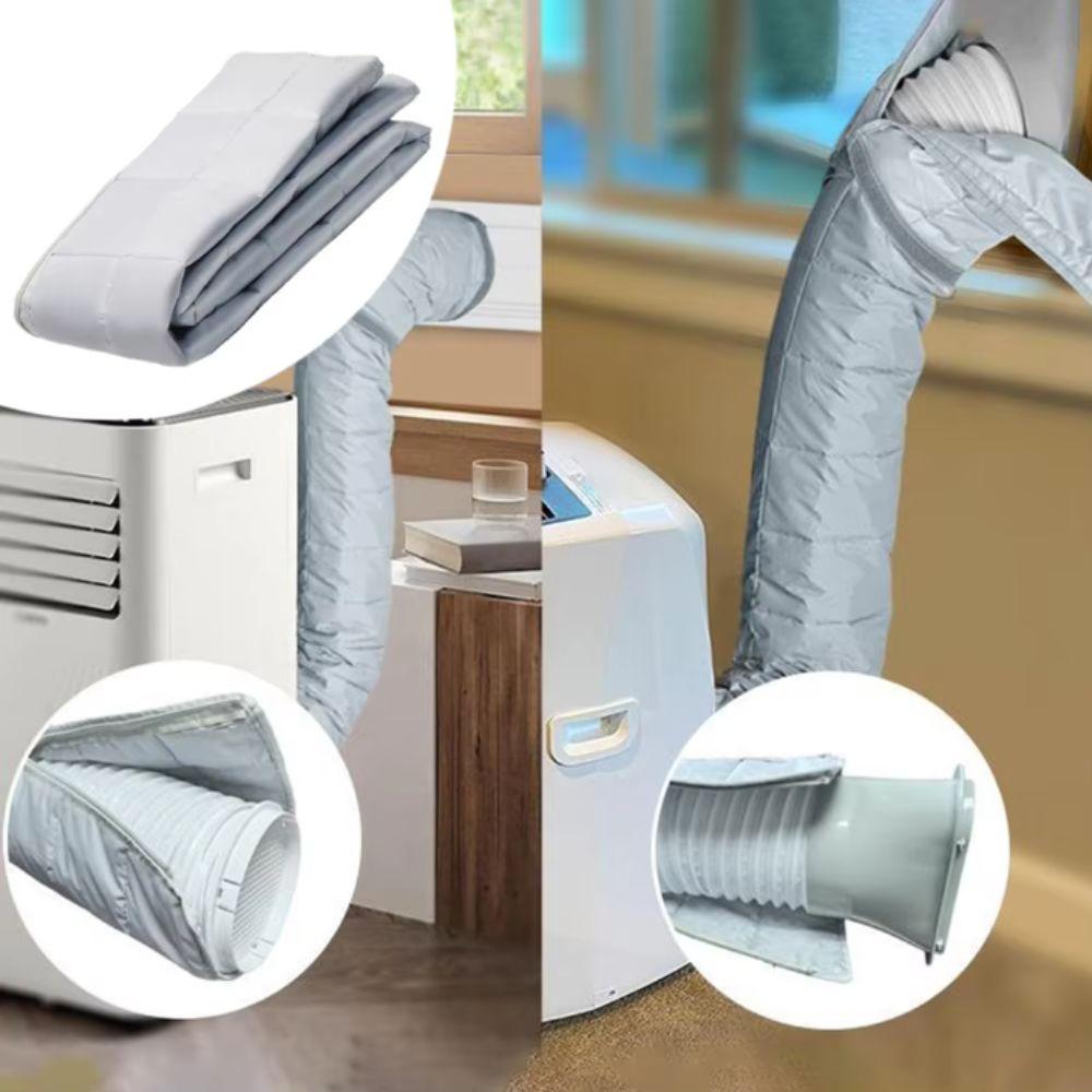 Easy Installation Design Insulated Hoses Duct Cover AC Duct Insulation Wrap  Home Cooling Setup