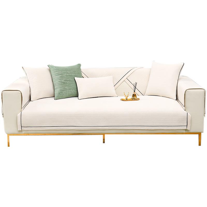 Современное однотонное диванное полотенце, зимние чехлы для диванов из синели для гостиной, противоскользящие мягкие диванные подушки, домашний угловой диван, полотенце