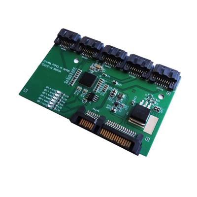 SATA3.0 Сплиттеры Адаптеры портов A 1 в 5 A3.0 Преобразователи Адаптеры PM Умножители Сплиттеры портов JMB575