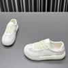 High-quality Leather Mesh Breathable Little White Shoes Women's 2025 Summer New Versatile Casual Sports Forrest Gump Training Shoes