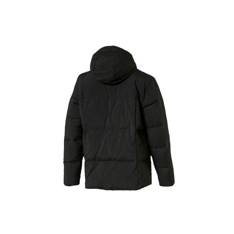 Puma Down Casual Hooded Down Jacket Winter Men Jacket Black 580023-01