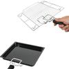 2Pcs Tray Extractor for Air Fryer Grills Extractor for Kitchen Oven Rack Puller Air Fryer Accessories Tray Grill Push