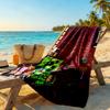Minecraft Beach Towel Super Soft Microfiber Quickdry Fabric Comfortable Lightweight