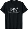 2026 Summer Mens Fun Science Coffee Letter Printed Round Neck Tshirt 100 Cotton Street Soft Breathable Short Sleeve