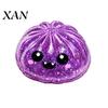 Dumpling Stress Ball 1/5Pcs Halloween Relief Toy, Pumpkin Ghost Eyeball Steamed Bun Soft Toy Squeeze Sensory Fidget for Adults Kids Orange Reliever