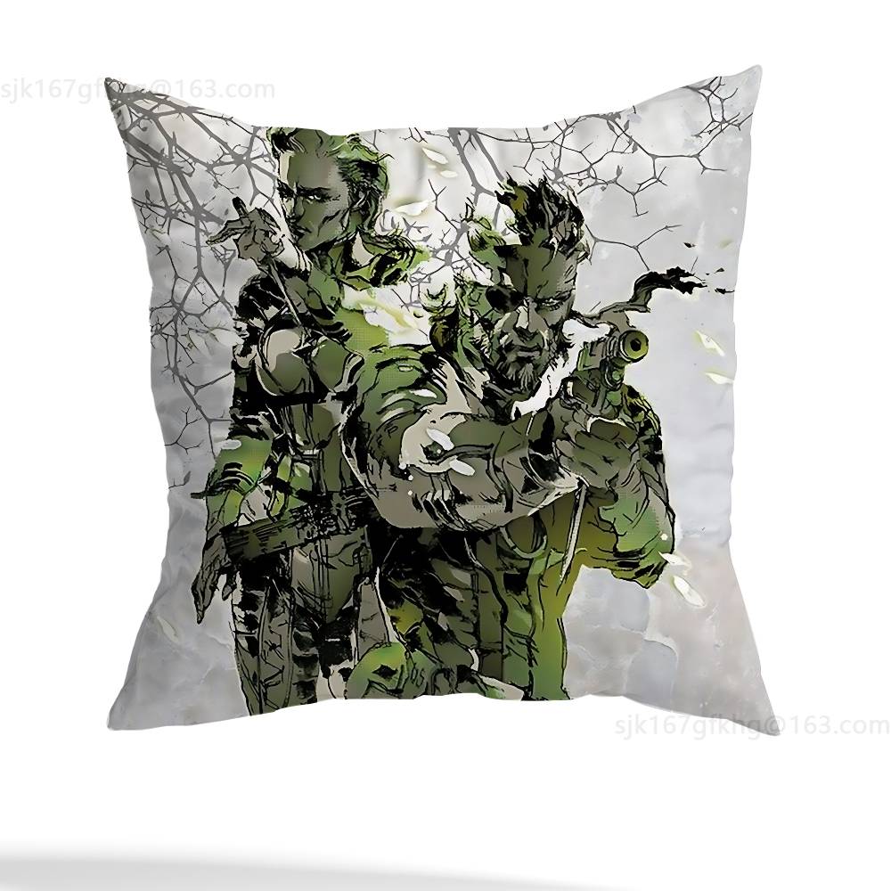 M-Metal Gear Solid Райден наволочка повседневный стиль украшение, подходит для домашнего декора (исключая наполнитель)