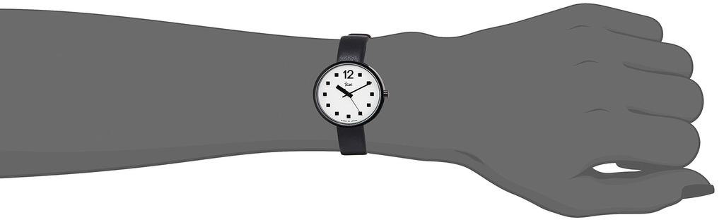 Наручные часы Riki Watanabe Design Public Clock Motif Сделано в Японии AKQK459 Черный [Seiko Watch] Женские