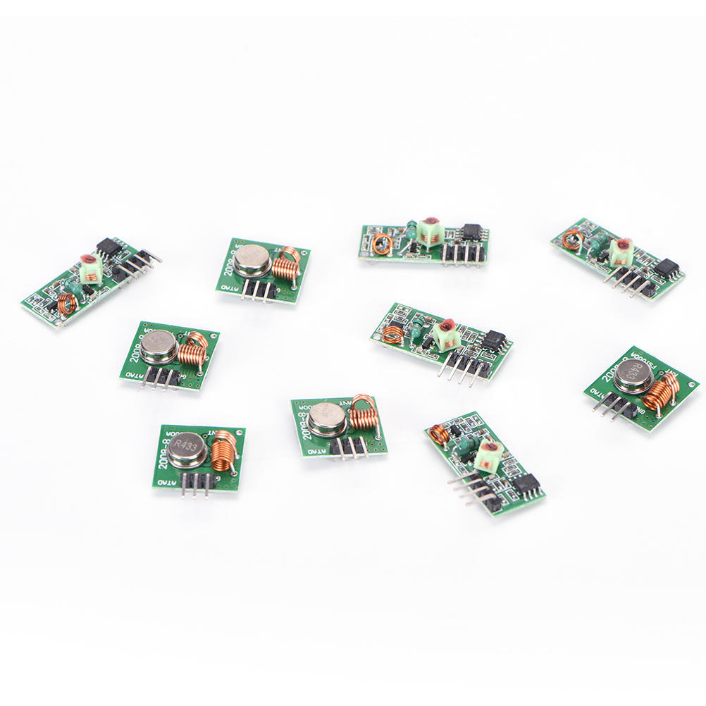 5 пар, 433 МГц, радиочастотный передатчик, модуль приемника, комплект Arm/Mcu Wl Diy Wireless