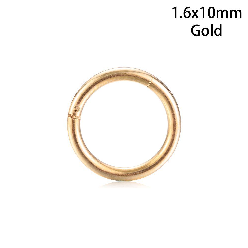1 шт., хит продаж, унисекс, из титановой стали, шарнирный сегмент, спираль для уха, обруч для носа, кольцо для губ, пирсинг, перегородка