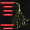 Carbon Steel Explosion String Hook Method Leader Stainless Steel Feeder Hook  Fishing