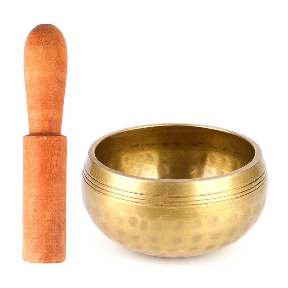 Тибетский буддизм, кованая медная чакра для йоги, набор поющих чаш для медитации (#1Миска)