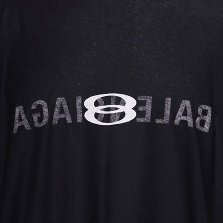 Balenciaga Оверсайз футболка с логотипом 787358TQVJ41569