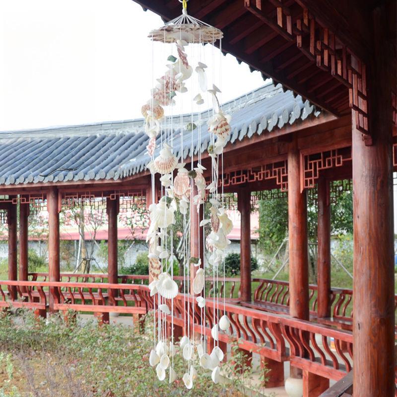 Японский колокольчик из морских ракушек ручной работы для украшения фестиваля - Украшения для спальни мальчика и девочки, балкона и двери