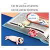 Funny Stationery Seal Octopus 3D Bookmarks School Supplies Book Markers Cartoon Animal Style