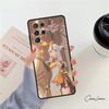 Чехол для телефона Genshin Impact Нин Гуан Для Samsung Galaxy S24 S25 S23 S22 Ultra Note 10 20 Plus S20 S21 FE