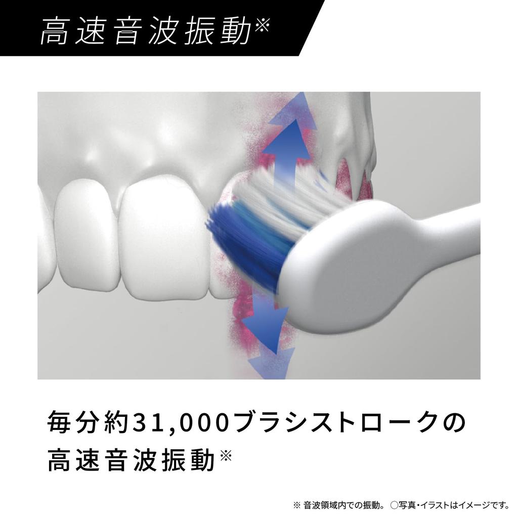 Panasonic Зубная щетка с звуковой вибрацией Dolts электрическая зубная щетка белая EW-DM74-W