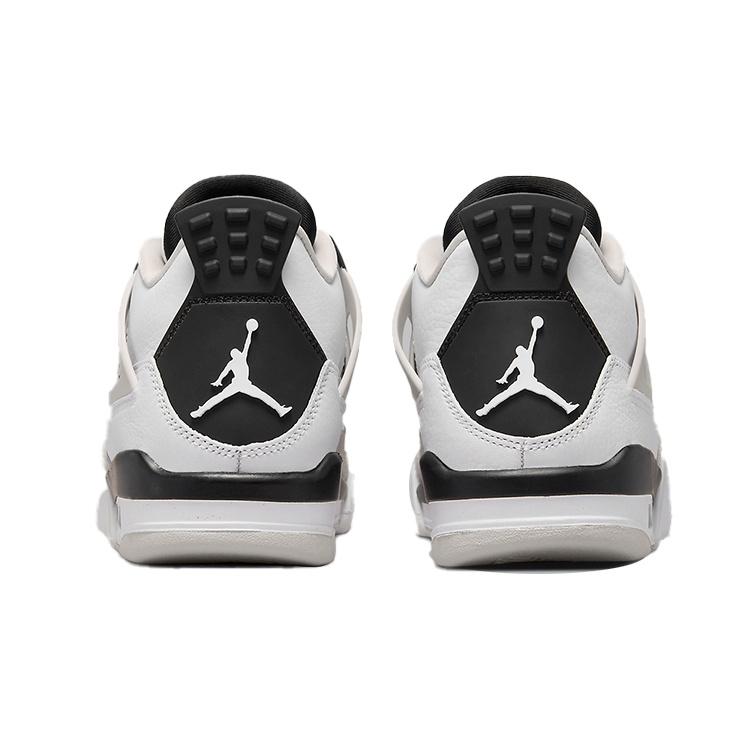 (GS) Air Jordan 4 Retro 'Military Black' Детские 408452-111