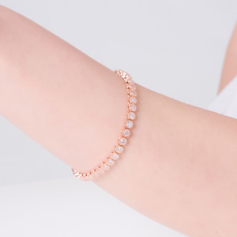 ELLE Jewelry Twinkle Классический теннисный браслет ELBRBB105