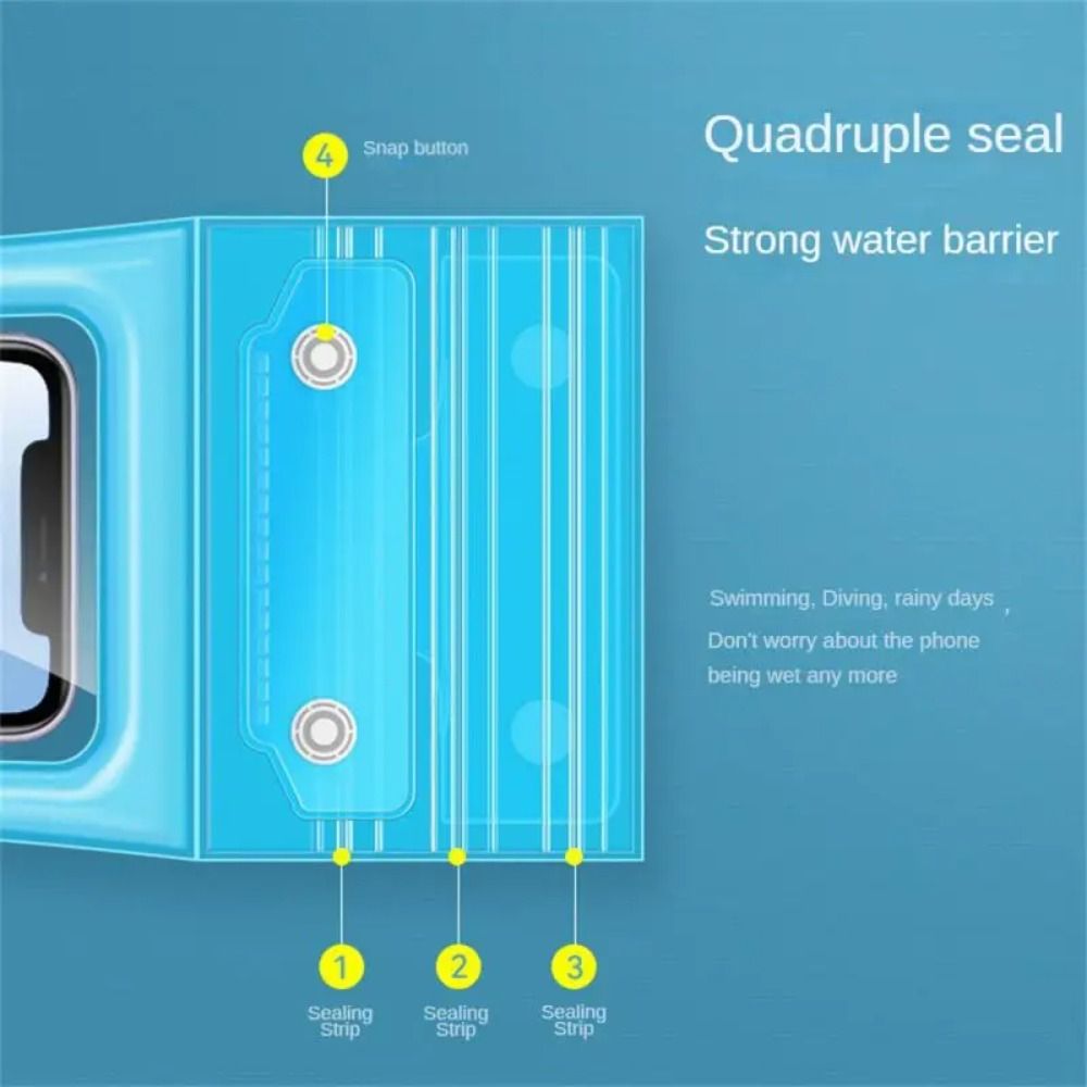 Transparent Phone Case PVC Diving Cover New Waterproof Swim Bag