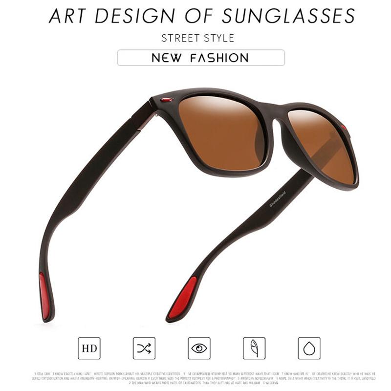 Мужские солнцезащитные очки, поляризационные солнцезащитные очки UV400, солнцезащитные очки дневного и ночного использования двойного назначения, безопасные для вождения, очки ночного видения, легкие очки