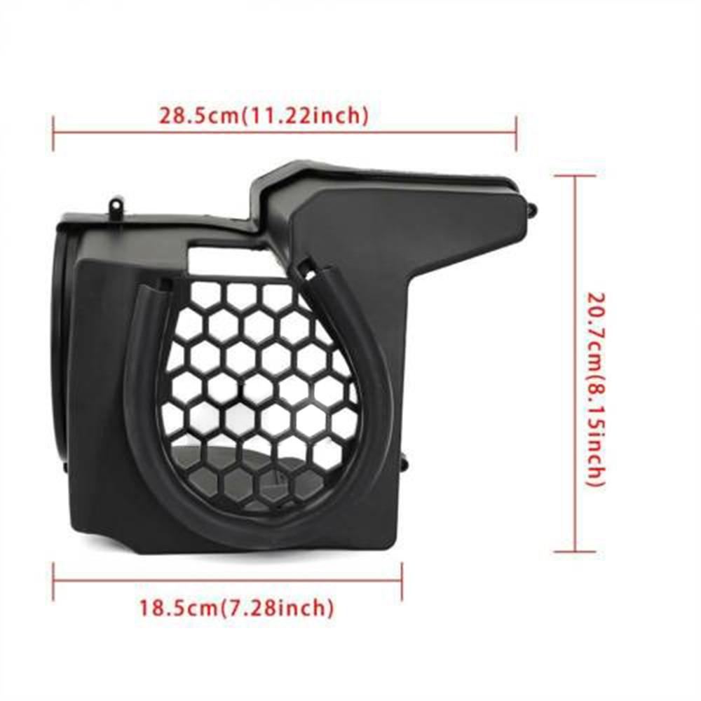 Решетка воздухозаборника автомобиля Airbox для Ford Focus MK3 для Kuga Escape для Mazda 3 2003 -2019 черный капот воздушный короб впускной фильтр вентиляционная крышка