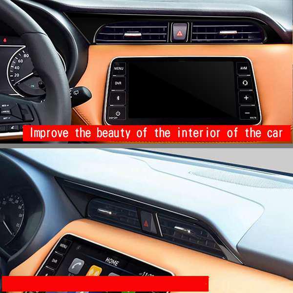 1 Piece Bright Black ABS for 2022 Nissan KICKS E-Power LHD