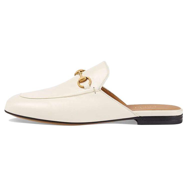 Gucci Женские закрытые тапочки Белые 423513 C9D00 9022