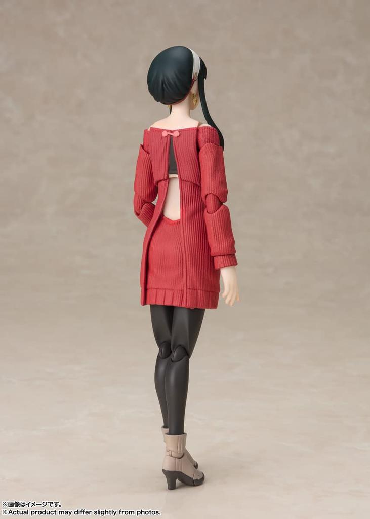 TAMASHII NATIONS Yoru Folger Семья Фолгеров 150 мм окрашенная подвижная фигурка SHFiguarts SPY×FAMILY - - Приблизительно. АБС и ПВХ