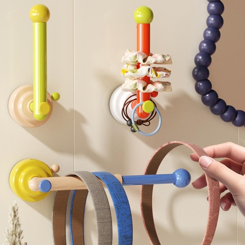 Регулируемый держатель для повязок на голову, органайзеры для аксессуаров для волос, полка для хранения, настенная вешалка для одежды, подставка-органайзер для скранчи