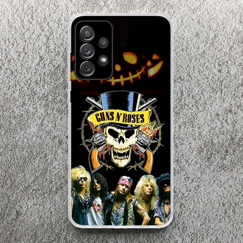 Guns N Roses Good Time Phone Case For Samsung Galaxy A15 A55 A14 A54 A13 A53 A12 A52S A25 A24 A35 A34 A23 A33 A22 A32 A04S A03S