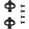 SHIMANO Repair Parts Cleat Set for SPD SM-SH51 Single Release No Cleat Nut ISMSH51J Black