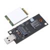 Адаптер-райзер Key B M.2 NGFF WWAN на USB 3.0 со слотом для SIM-карты для сетевой карты 4G LTE EM7430 для 3 4 5G LTE Wireless