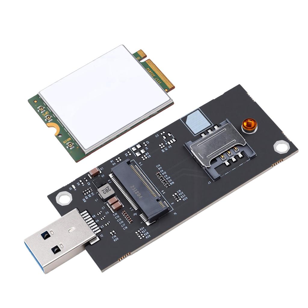 Адаптер-райзер Key B M.2 NGFF WWAN на USB 3.0 со слотом для SIM-карты для сетевой карты 4G LTE EM7430 для 3 4 5G LTE Wireless