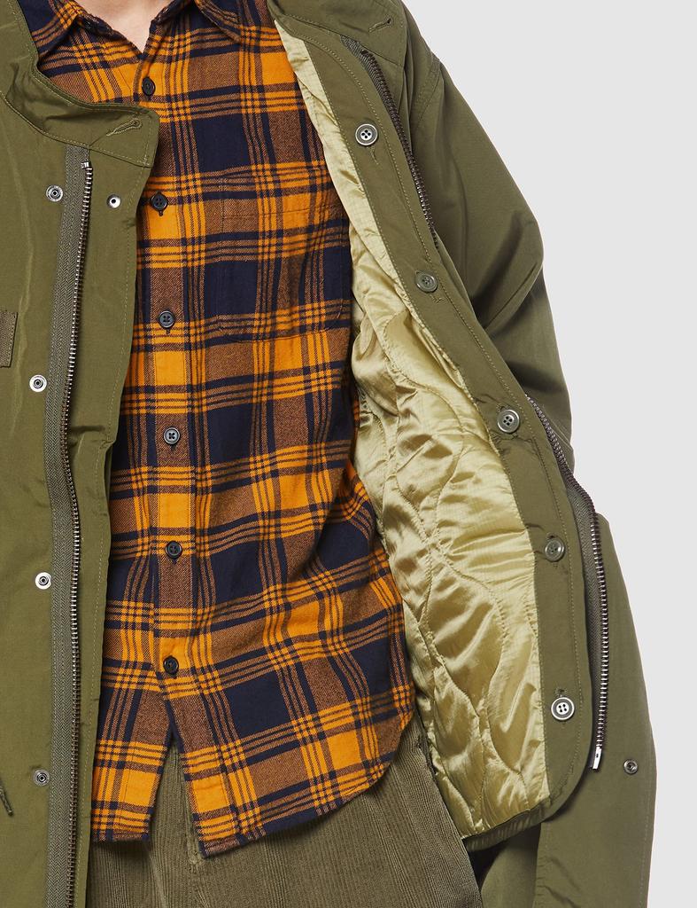 Верхняя одежда 3WAY ПАРКА ОЛИВКОВО-ЗЕЛЕНАЯ S [Houston] M-65 Мужская