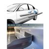 Отличный глобальный DIY съемный магнитный протектор двери автомобиля от вмятин 2 черных протектора, полоса, метры, (M-AT007)