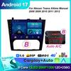 Автомагнитола GPS Android 17 для Nissan Teana Altima (ручные модели 2008-2012) – Видеомедиаплеер с Wi-Fi навигацией