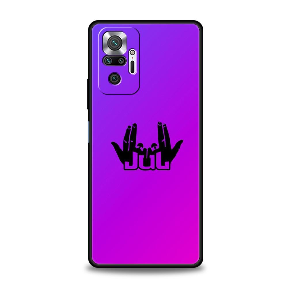 Чехол для телефона JuL Rapper для Xiaomi Redmi Note 13 12 5G 11 10 Pro Plus 4G 9S 9 8 7 9T 13C 12C 10C 9C 9A Мягкий силиконовый чехол