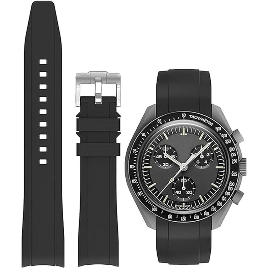 20 мм ремешок для часов силиконовый ремешок для Omega X Swatch MoonSwatch ремешок для часов Omega и Swatch ремешок резиновый ремешок для Omega Speedmaster Seiko SEIKO 20 мм