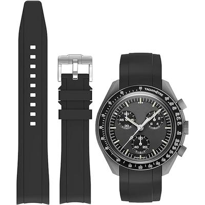 20 мм ремешок для часов силиконовый ремешок для Omega X Swatch MoonSwatch ремешок для часов Omega и Swatch ремешок резиновый ремешок для Omega Speedmaster Seiko SEIKO 20 мм