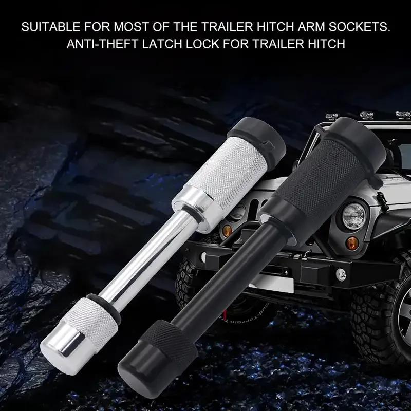 Stainless Steel Tow Lockable Pin Anti-Theft Latch Lock TOW Bar Tongue Hitch Pin Lock Removable Trailer Tongue Hitch Lock for RVs