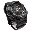 Casio Кварцевые часы с мировым временем и черным инвертированным ЖК-дисплеем, зарубежная модель AEQ-110W-1BV, мужские, аналогово-цифровой дисплей, черный, [Б/У]