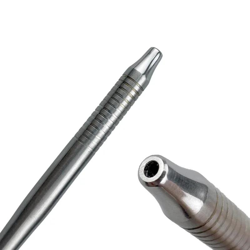 Автоклавируемая Ручка для Стоматологического Зеркала Рта Оральная Нержавеющая Сталь Удлинительная Ручка Уход за Полостью Рта Чистые Стоматологические Инструменты