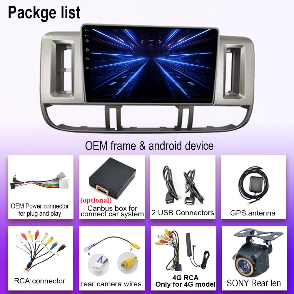 Android 14 For Nissan X-Trail 1 T30 2000-2009 Multimedia Car GPS Video Autoradio Player Navigation Stereo Dash Wireless Carplay