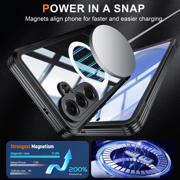 RedPepper PC‑Metal MagSafe Tempered Glass Protective Phone Case For Samsung Galaxy S26 Ultra 5G