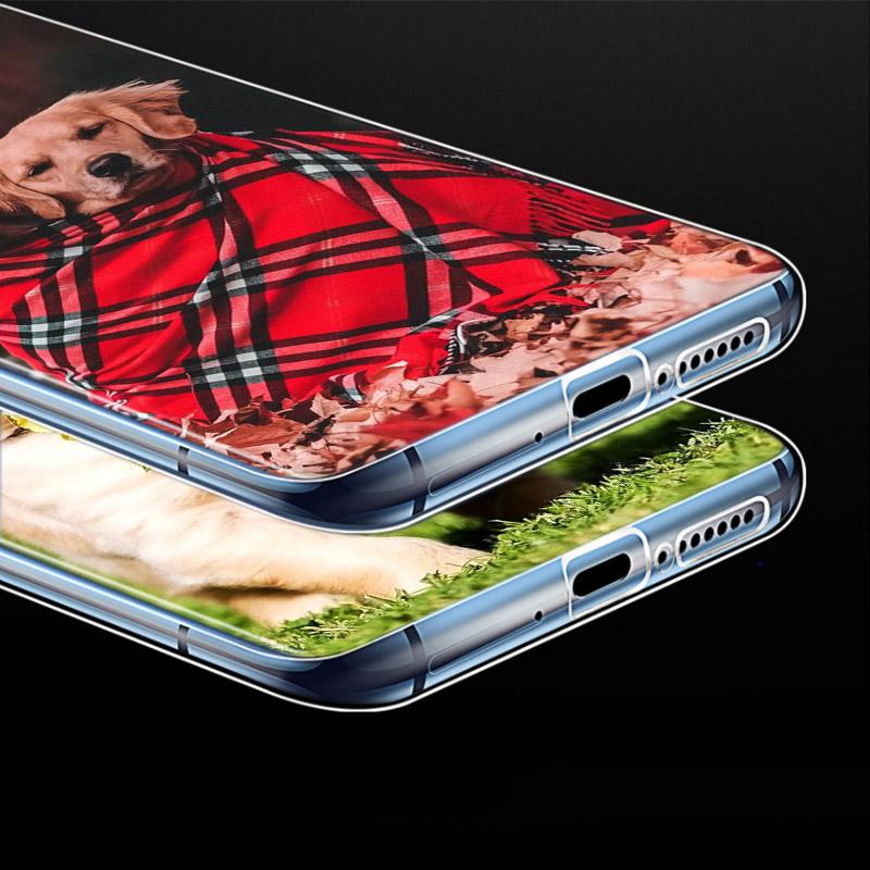 Милый прозрачный чехол с изображением золотистого ретривера для Xiaomi Mi Note 11 11T 11i 10i 10T 10 9 9T SE 8 Lite Pro Ultra, чехол для телефона