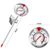 Deep Fry Candy Thermometer with Stainless Steel Probe Instant Read Kitchen Fry Oil Thermometer Cooking Dial Thermometer 4