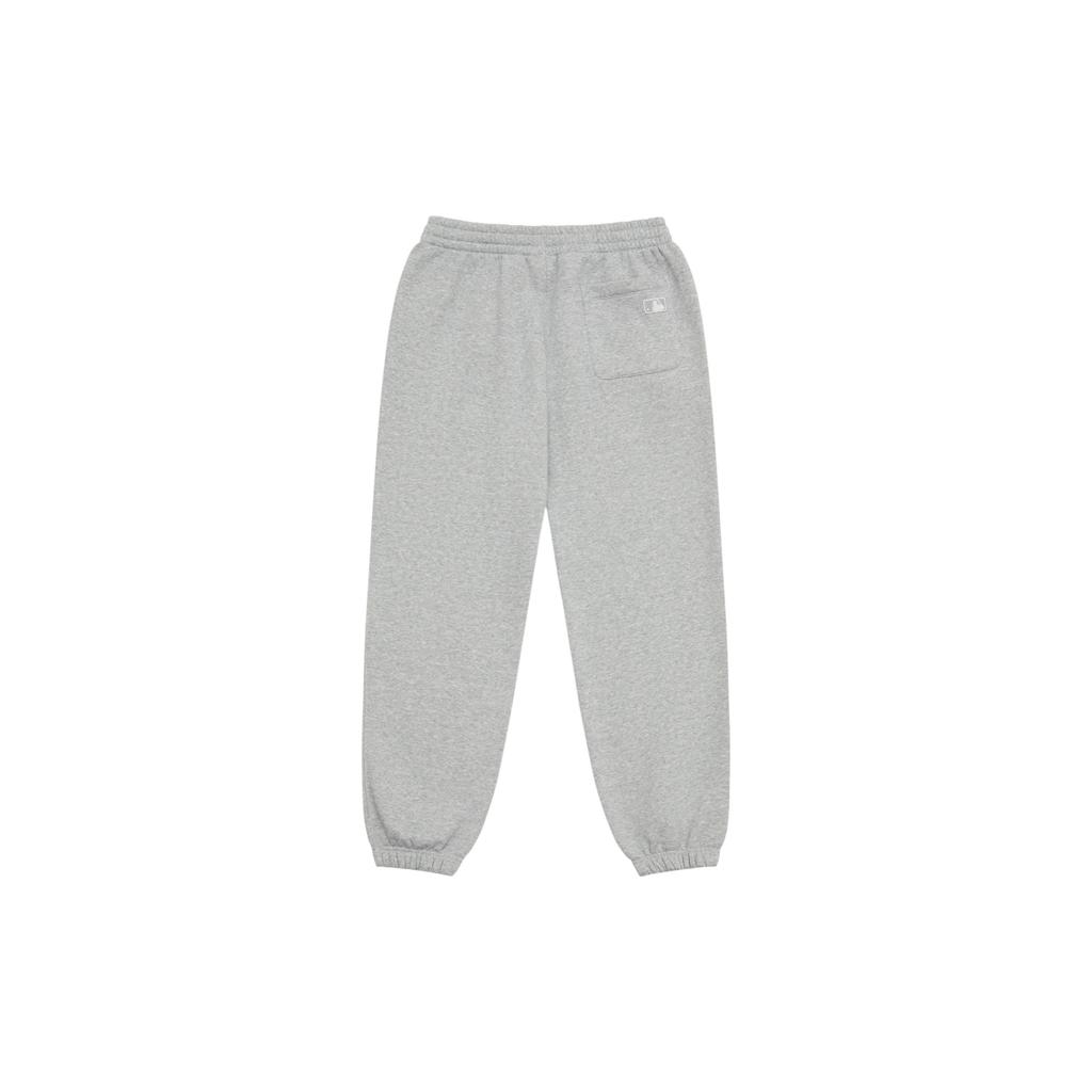 New MLB Basic Collection New York Mets 24FW Knitted Sports Pants Unisex Heather Gray 3APTB0646-09MGS