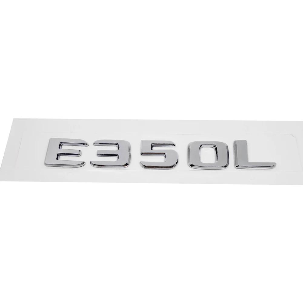 ABS Plastic E350 E350L E500 Trunk Rear Logo Badge Emblem Sticker For Mercedes Benz E Class W207 W210 W211 W212 W213 AS1 QQ31